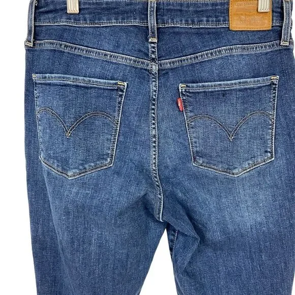 Levi’s 721 Distressed High Rise Skinny Jeans. Size 30 - Picture 6 of 10